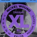 D'Addario EXL115 Electric Guitar String Set