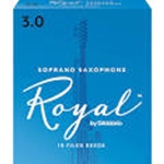 Rico ROSS** Royal Soprano Saxophone Reeds - Box of 10