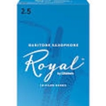 Rico ROBS** Royal Baritone Saxophone Reeds - Box of 10