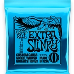 Ernie Ball EB2225 Extra Slinky Nickel Wound Electric Guitar Strings 8-38 Gauge