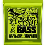 Ernie Ball EB2832 Regular Slinky Nickel Wound Electric Bass Strings 50-105 Gauge