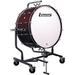 Ludwig LECB86X8MWF 18" x 36" Bass drum w/suspended stand and fiberskyn heads