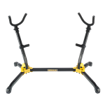 Hercules DS537B Double Alto Saxophone and/or Tenor Saxophone Stand
