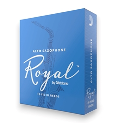 Rico ROAS** Royal Alto Saxophone Reeds - Box of 10