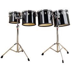 Ludwig LECT62CCG 6/8/10/12" High Range Concert Toms w/Stands