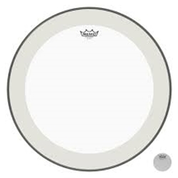 Remo P31224C1 24" White Bass Drum Front Head