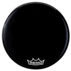 Remo PM1418MP 18" Black Suede Bass Batter Head
