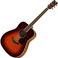Yamaha FG820BS Accoustic Guitar - Brown Sunburst