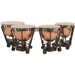 Adams P2KGSET4 Set of 4 23" thru 32" Polished Copper Timpani